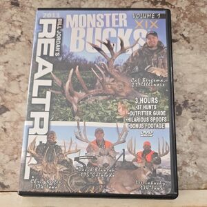 Realtree Monster Bucks Volume 1 DVD - Blue and Black